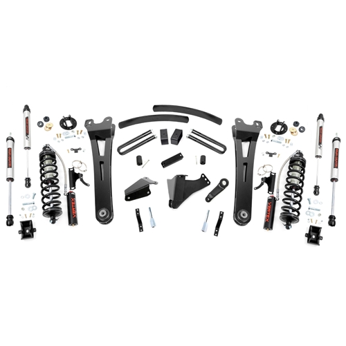 Rough Country 6in Vertex Shocks Lift Kit  - Front and Rear - Ford F-250/350 Super Duty 4WD Non-Dually