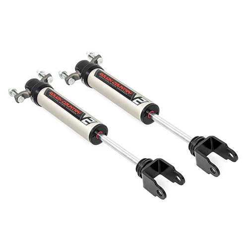 Rough Country 0-2in V2 Monotube Shocks - Front - Silverado/Sierra 2500/3500 HD