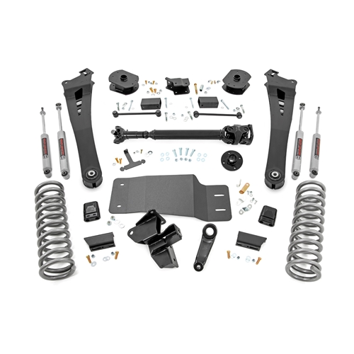 Rough Country 5in Lift Kit - Front and Rear - Ram 3500 Diesel 4WD