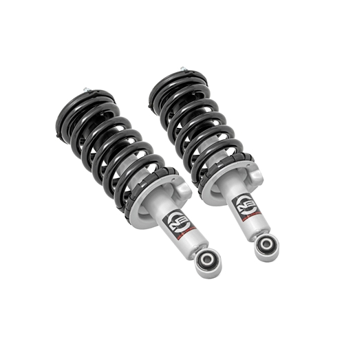 Rough Country 3in N3 Loaded Strut Pair - Nissan TITAN 4WD No PRO-4X