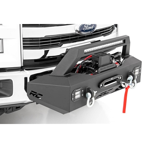 Rough Country Front EXO Winch Mount Bumper - Ford F-150
