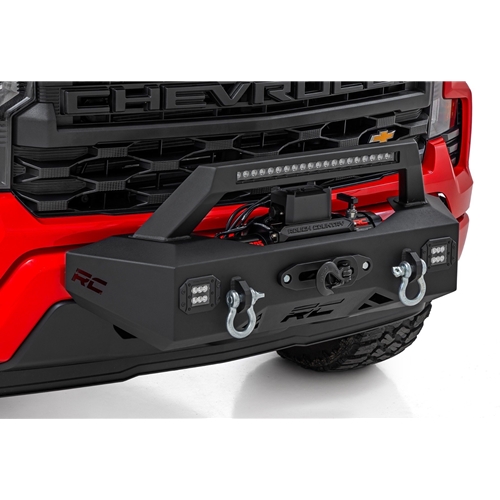 Rough Country Front EXO Winch Mount Bumper - Chevrolet Silverado 1500