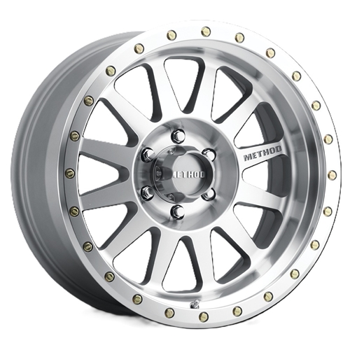 Method Wheels - 304 Double Standard Street - MACHINED - CLEAR COAT