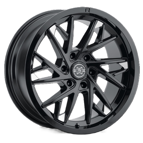 Method Wheels - 801 Raised - GLOSS BLACK MILLED