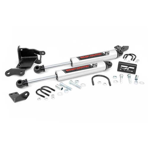 Rough Country Dual V2 Steering Stabilizer