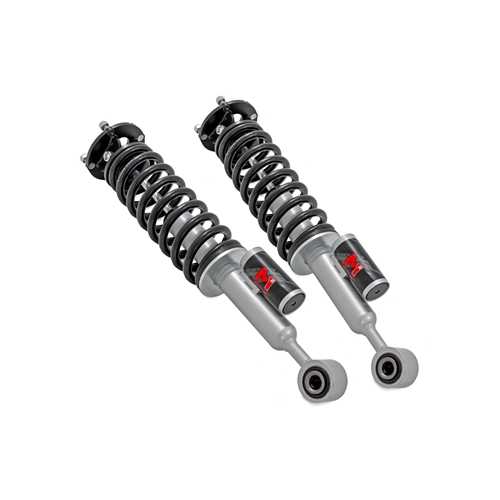 Rough Country M1R Reservoir Adjustable Leveling Struts - Front - Toyota 4Runner 4WD