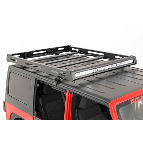 Rough Country LED Roof Rack For Jeep Wrangler JK