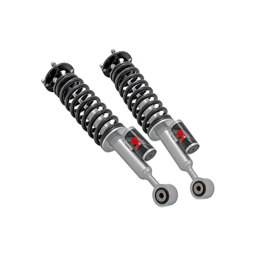 Rough Country 6in M1R Reservoir Adjustable Loaded Strut - Front - Toyota Tacoma 4WD