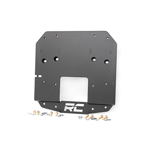 Rough Country Tire Carrier Relocation Plate - Jeep Wrangler JL