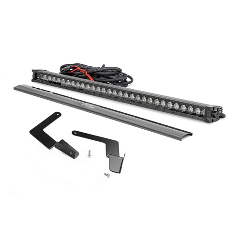 Rough Country 30in Single Row LED Hidden Bumper Mount Kit - Toyota Tacoma