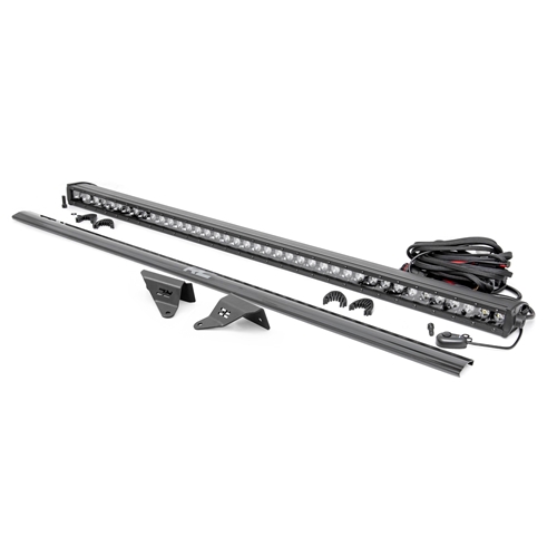 Rough Country 40in LED Upper Windshield Light Bar Kits - Ford Bronco
