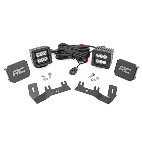 Rough Country LED Ditch Light Kit - Silverado/Sierra 1500 LD/Limited