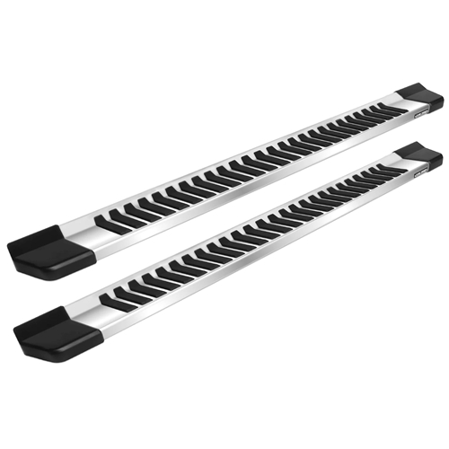 Raptor Series 6in OEM Style Stainless Steel Cap Aluminum Running Boards