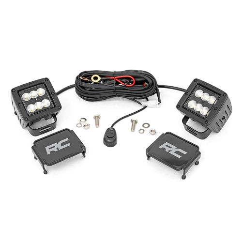 Rough Country 2in Square LED Light Pods