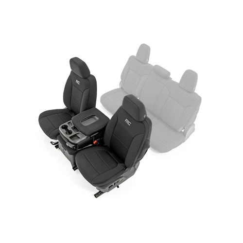 Rough Country Seat Covers - Select Silverado/Sierra 1500 LTD/Limited