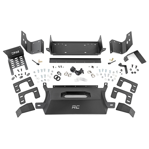 Rough Country Hidden Winch Mount Kit - Select Ford Bronco