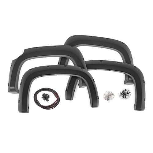 Rough Country Pocket Fender Flares - Select Colorado 5.2ft Bed