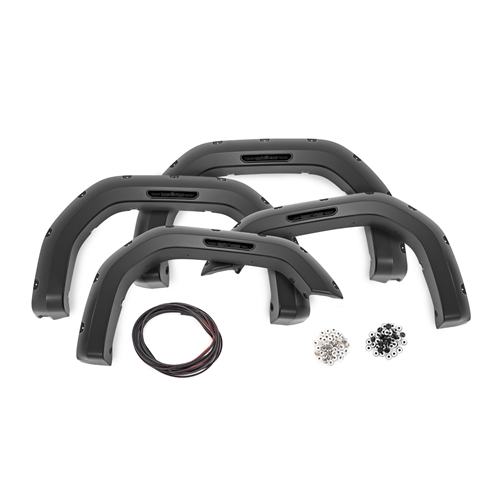 Rough Country Pocket Fender Flares - Select Sierra 2500/3500 HD Non-Dually