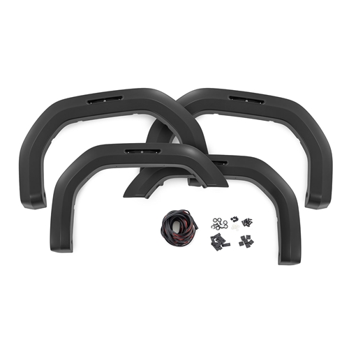 Rough Country Sport Fender Flares - Select Sierra 2500/3500 HD Non-Dually