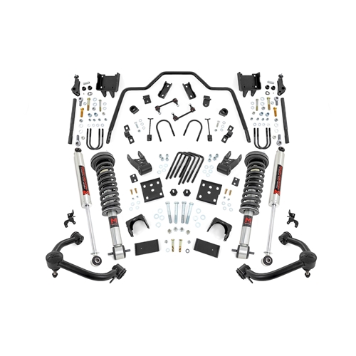 Rough Country 3in Front 5in Rear M1 Lowering Kit - Ford F-150 4WD
